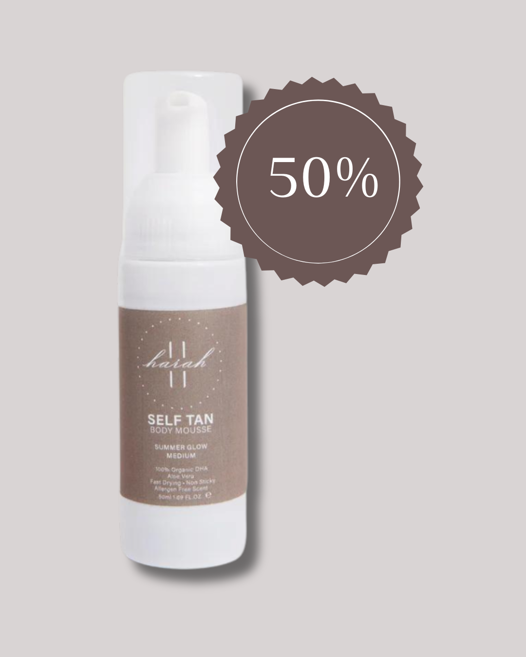 Harah - Body Mousse Summer tan / Medium 50ml