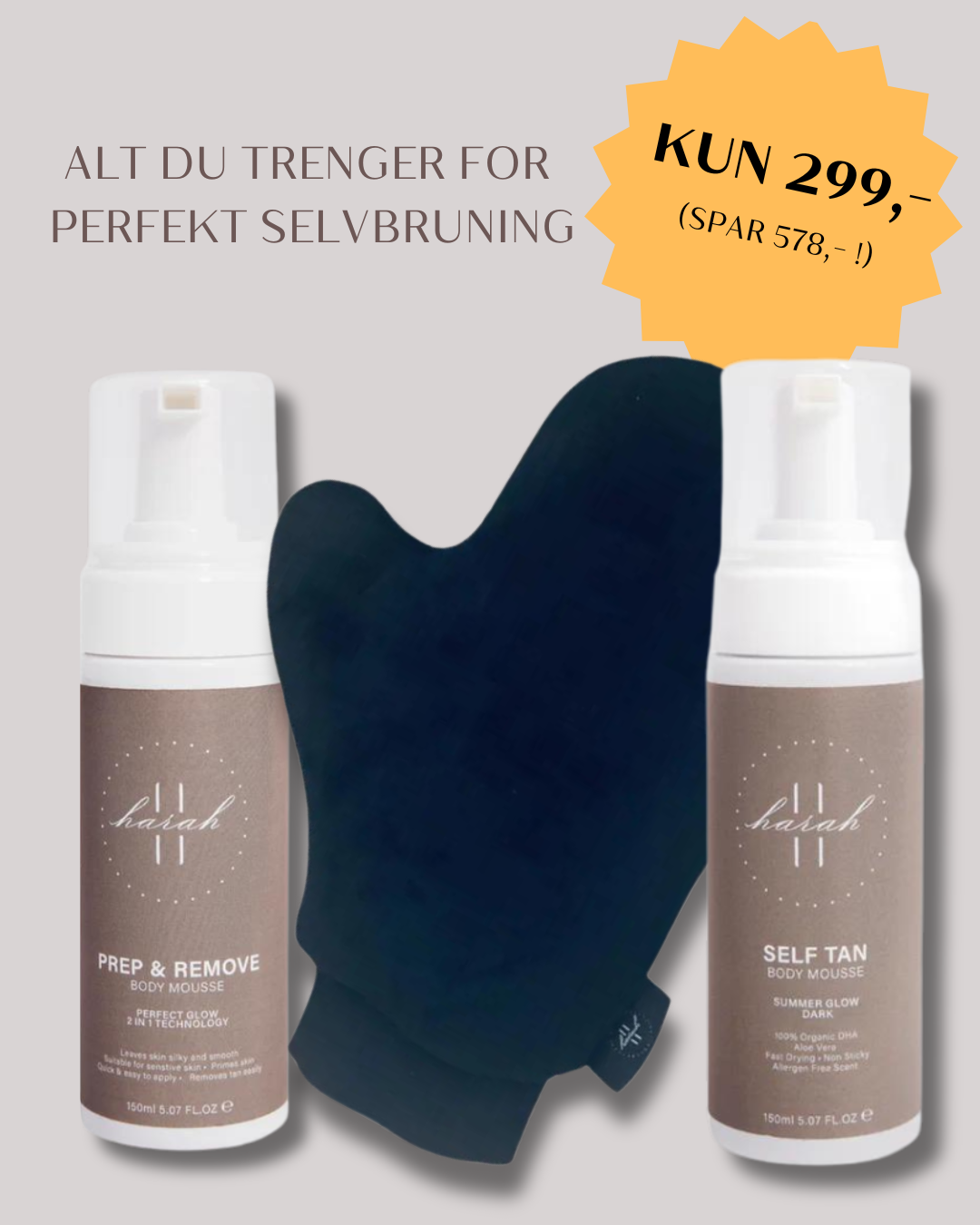 Harah Summer Glow Dark - pakkedeal!