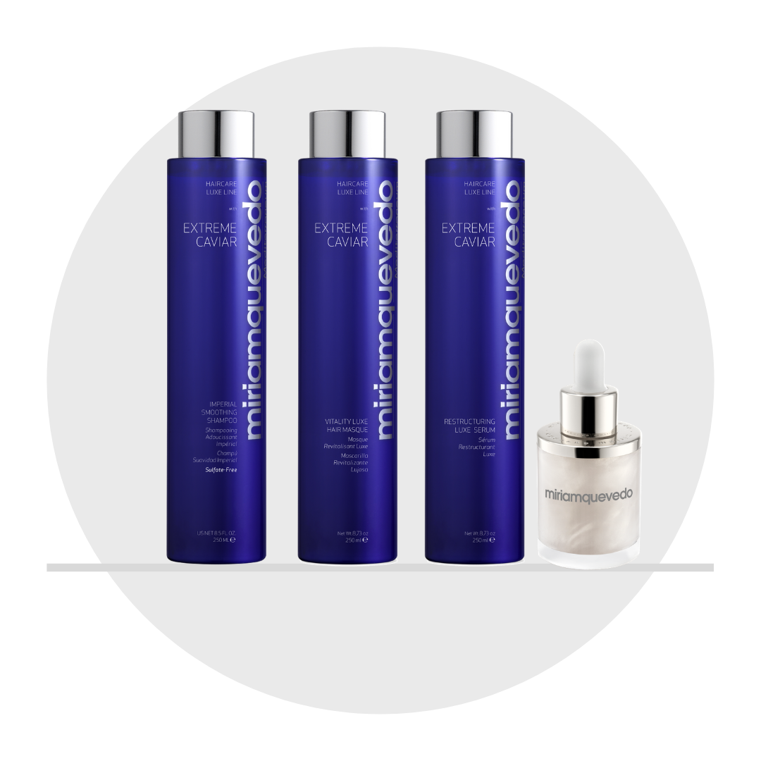 Miriam Quevedo Perfekt combo for de med keratin behandlet hår. Alle produktene er sulfat og paraben frie - tar vare på ditt keratin behandlet hår.